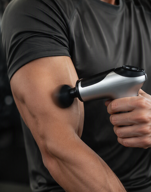 PureGun utilisé sur le biceps